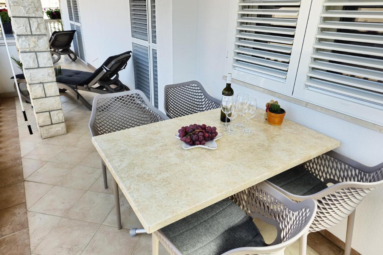 Modern 3Br Apartments In Zadar With Balcony Or Terrace, Free Parking & Ac Exteriör bild