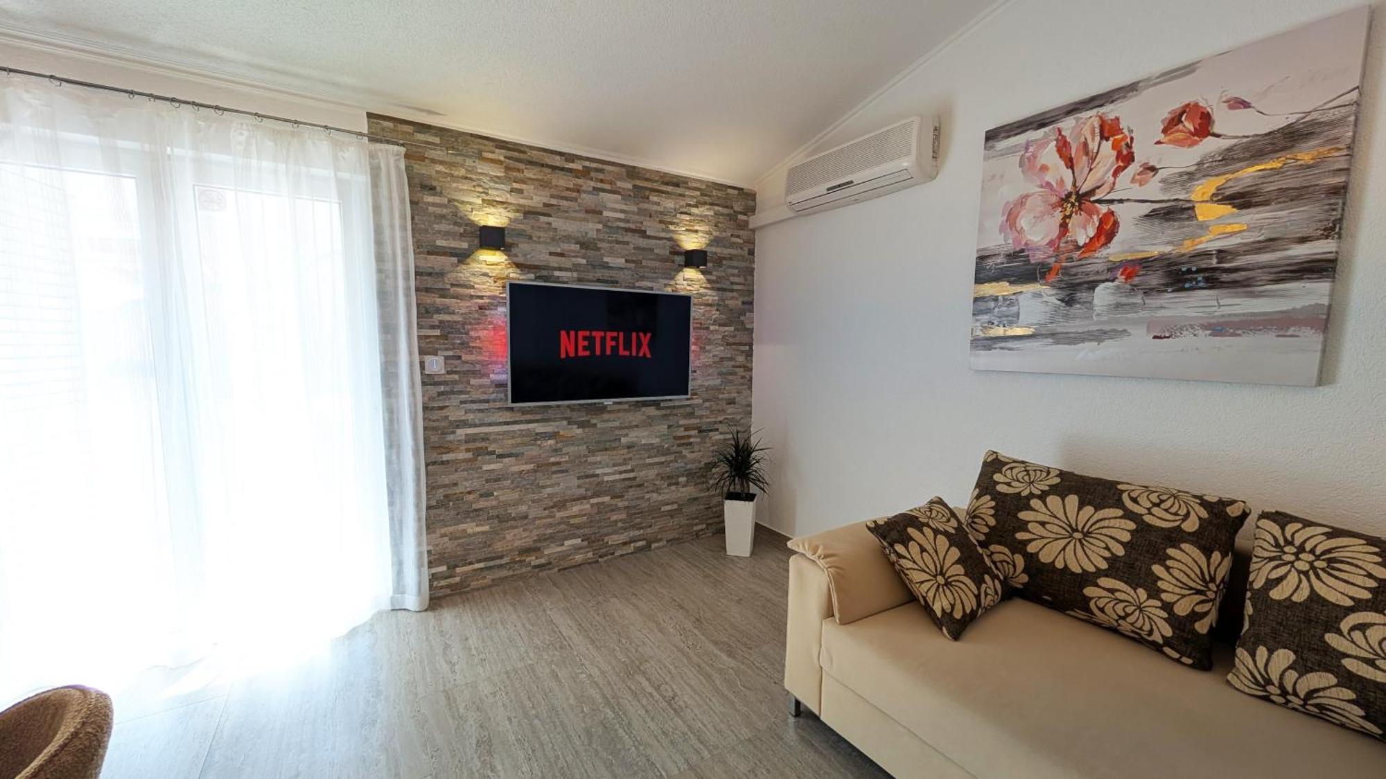 Modern 3Br Apartments In Zadar With Balcony Or Terrace, Free Parking & Ac Rum bild