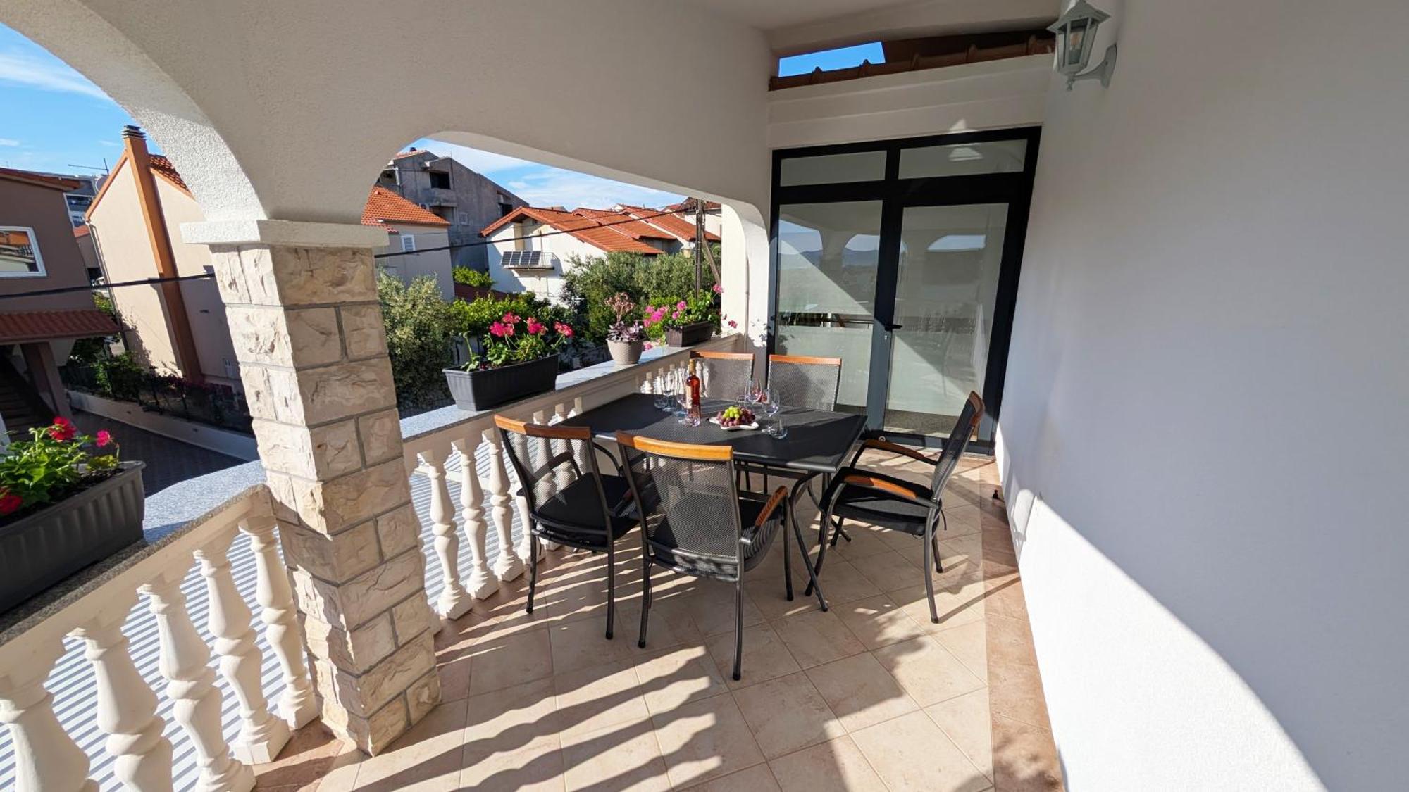 Modern 3Br Apartments In Zadar With Balcony Or Terrace, Free Parking & Ac Exteriör bild
