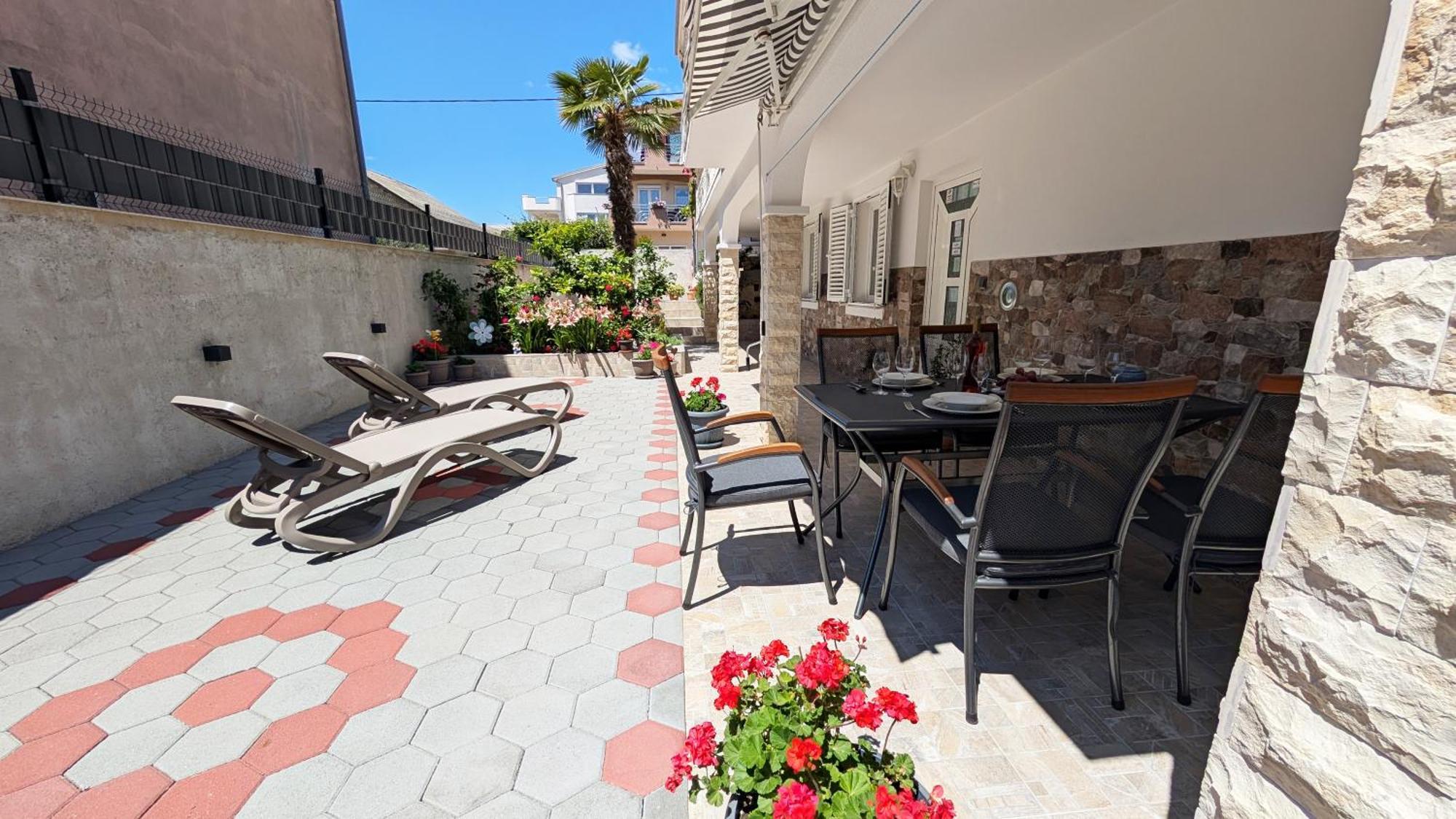 Modern 3Br Apartments In Zadar With Balcony Or Terrace, Free Parking & Ac Rum bild
